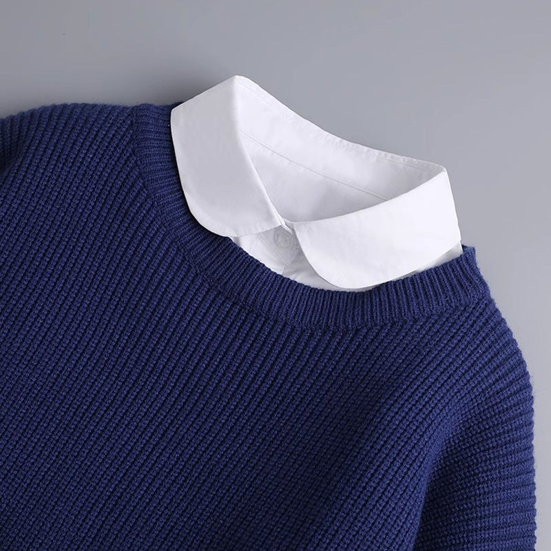 Unisex Fake Collar Professional Shirt Collar All-Match Fake Collar Sweater Fake Collar Business Dress Lapel Economical Collar - Image 3